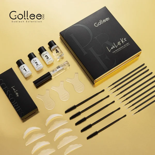 Gollee Lash and Brow Curling Perm Kit Natural