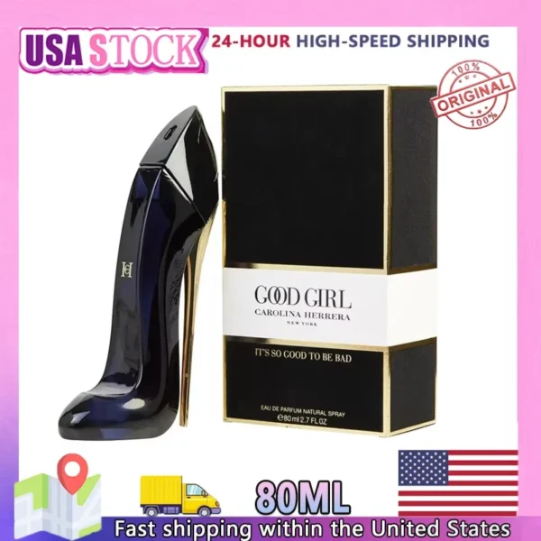 80ml Women's Floral Elegant High Heel Bottle Design Sexy Perfume