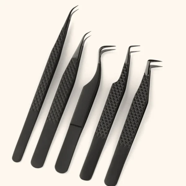 SENSE LASHES Fiber Tip Anti-slip Eyebrow Tweezers