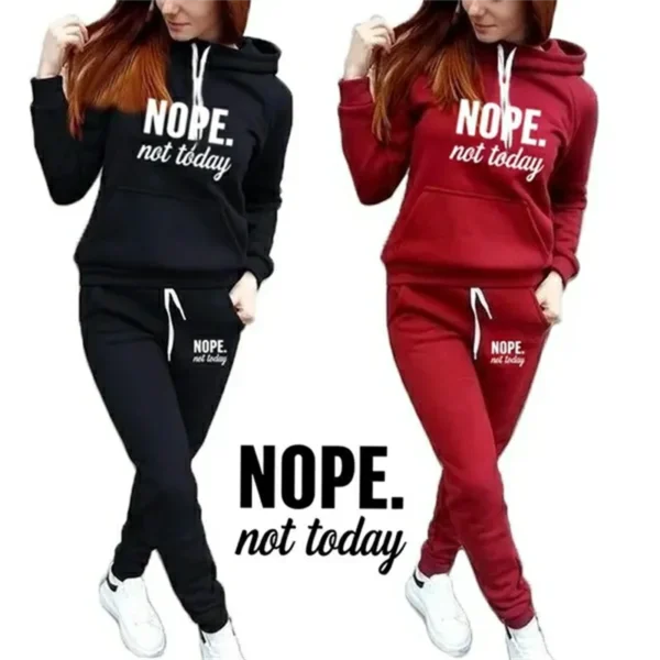 Women's casual sportswear hoodie + pants